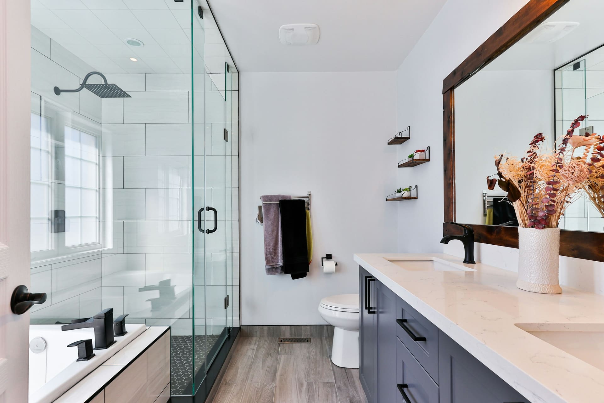 Sanitary equipment and bathroom products in a plain setting, used as enquiry category context imagery.